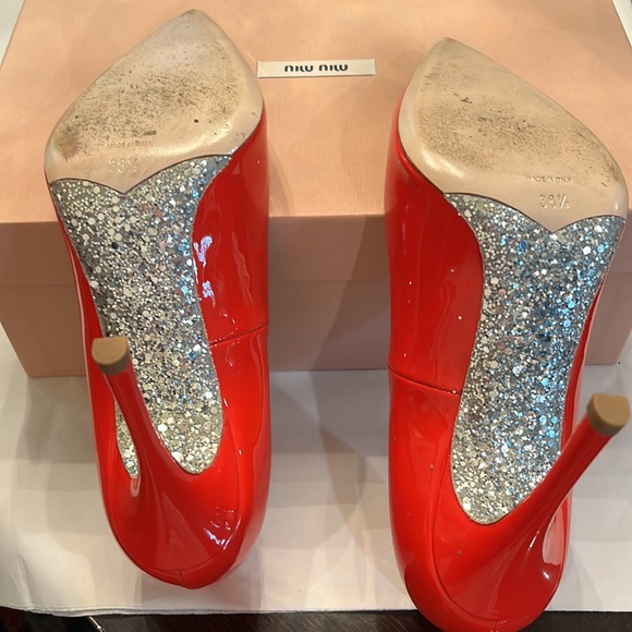 💯 Authentic Miu Miu heels size 38.5 - Picture 6 of 6
